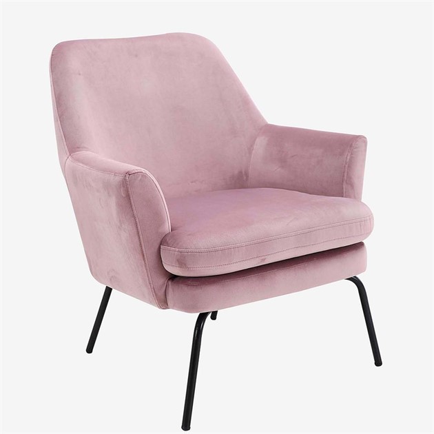 Fåtölj Milano Rosa